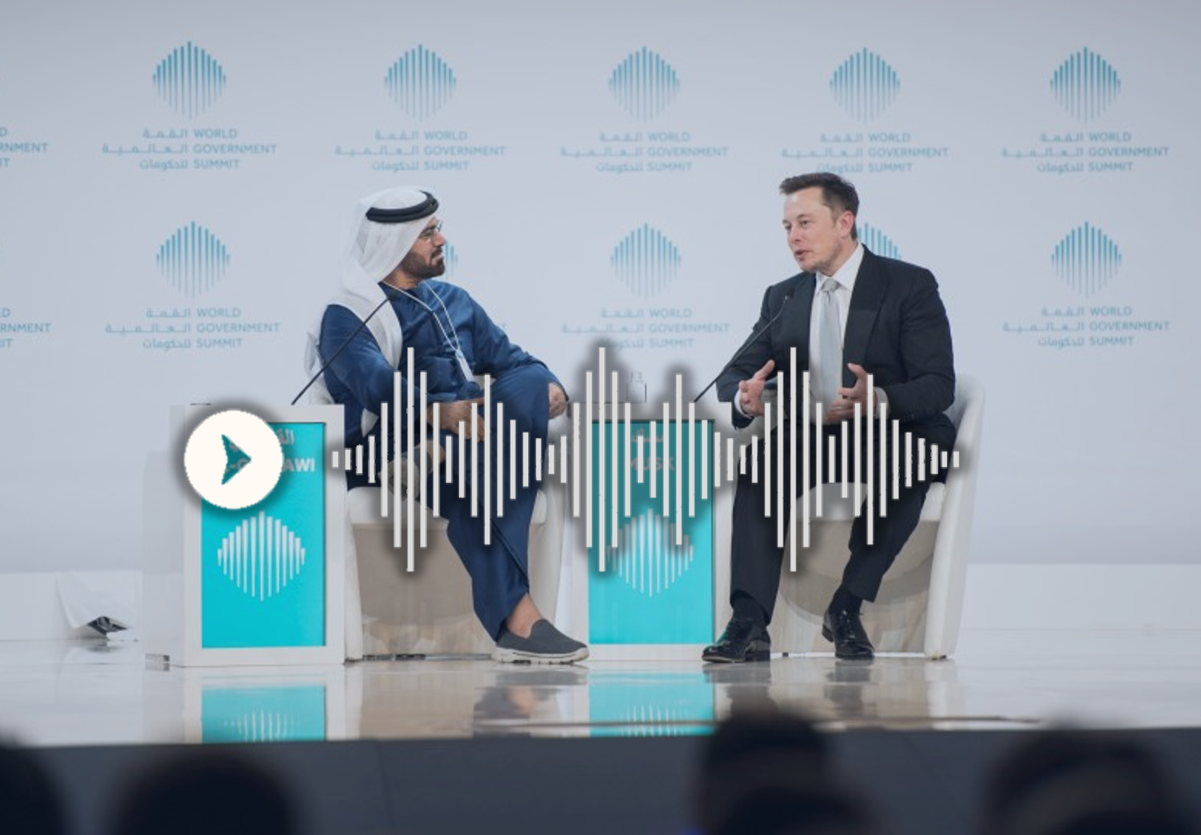 An insight into the future with Mohammad Al Gergawi and Elon Musk