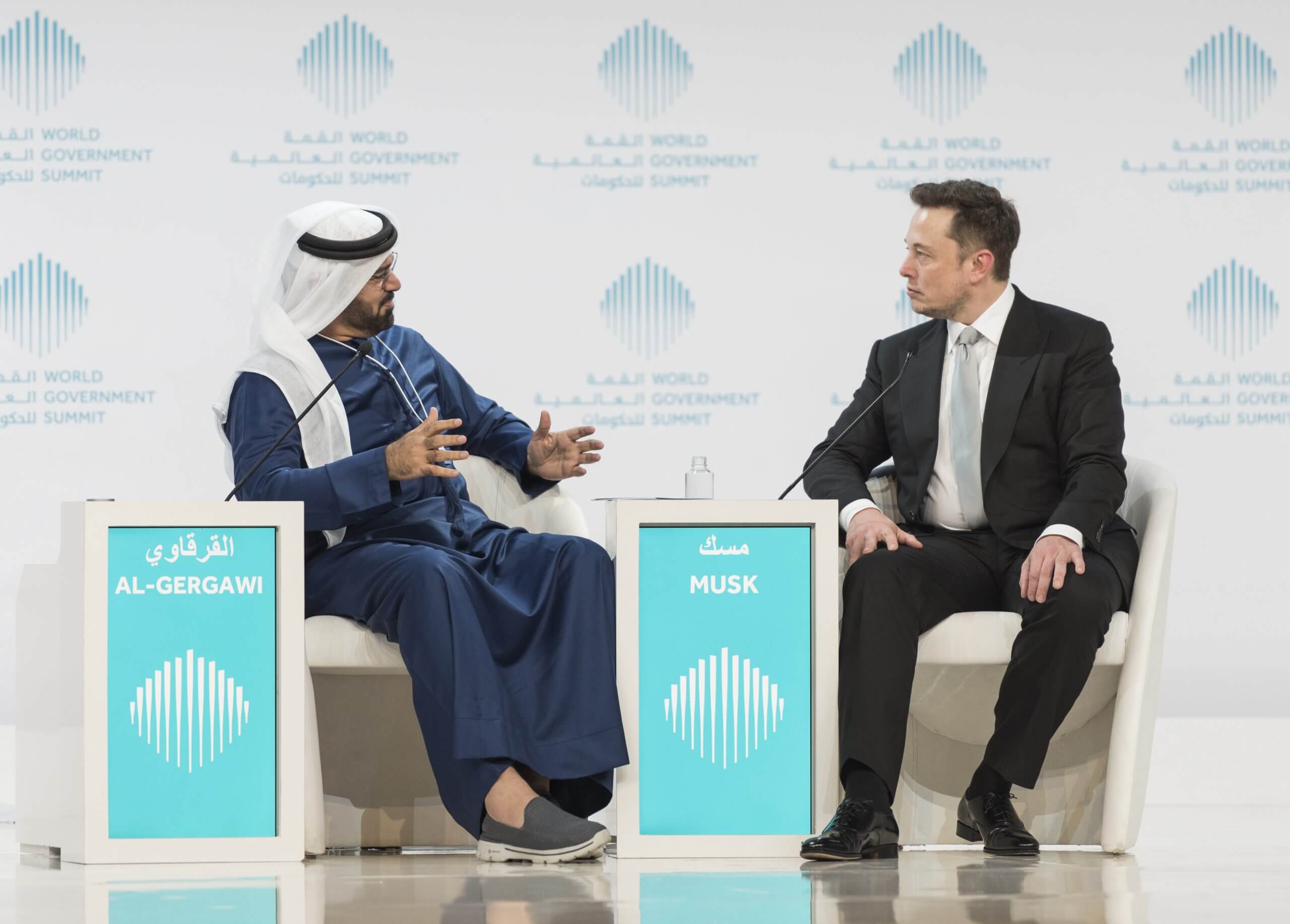 An insight into the future with Mohammad Al Gergawi and Elon Musk