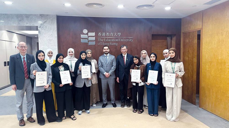 UAEU Education Students Showcase Innovative Teaching Projects in Hong Kong