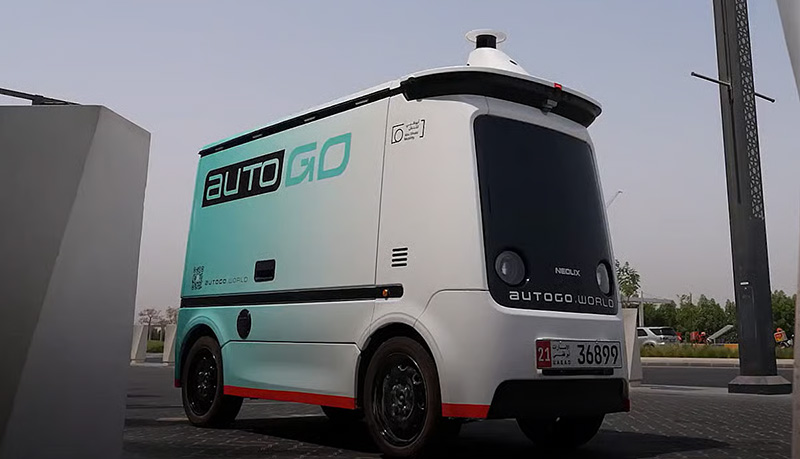 Abu Dhabi Unveils First Licence Plate for Self‑Driving Delivery