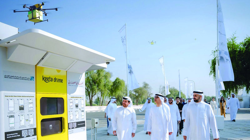Dubai Launches Drone Parcel Delivery Service in Al Nad Shabaa