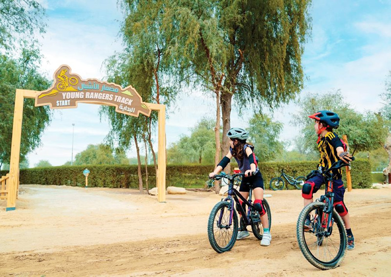 Junior Biking Trail at Mushrif Park Dubai