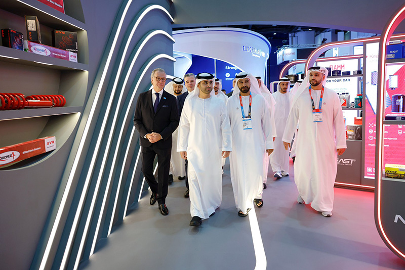 Mansour bin Mohammed Launches Automechanika Dubai 2025 Exhibition