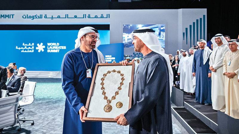 UAE President Awards Mohammed Al Gergawi the Order of the Union
