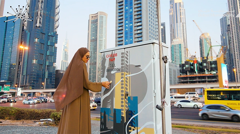 Dubai Municipality Completes Artistic Initiative to Beautify 70 Infrastructure Units