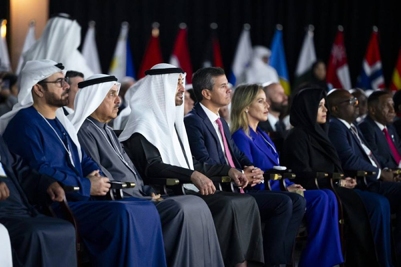 His Highness Sheikh Mohamed bin Zayed Al Nahyan, President of the State, may God protect him