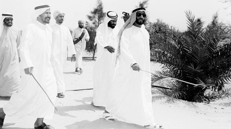 Sheikh Zayed bin Sultan Al Nahyan, may God rest his soul