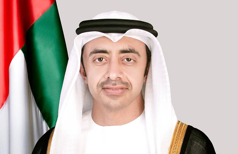 His Highness Sheikh Abdullah bin Zayed Al Nahyan