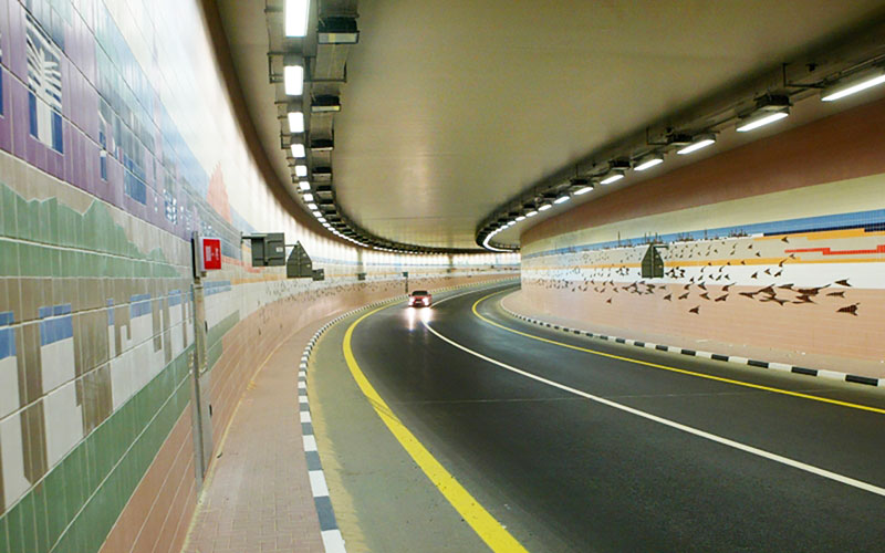 Dubai to Transform 40 Tunnels into Inspiring Art Spaces