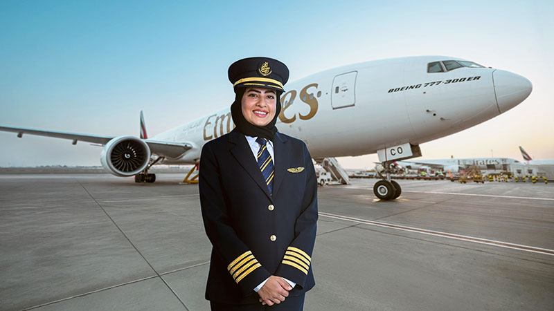 Hanan Mohammed Jawad and Bakhita Al Mheiri Become First Emirati Women Captains at Emirates