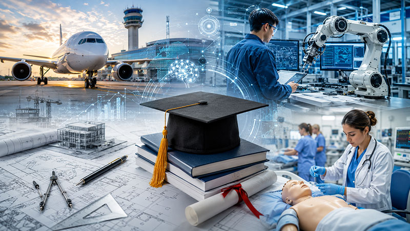 12 Applied University Majors Remain Among the Most Expensive Despite the Rise of AI