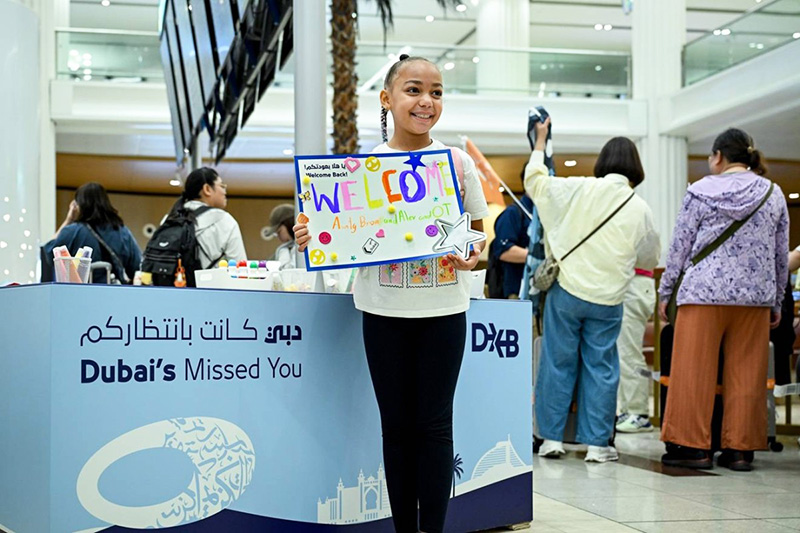 With Music, Mascots, and Free Refreshments, Dubai Airports Turns Arrivals Into a Warm Welcome