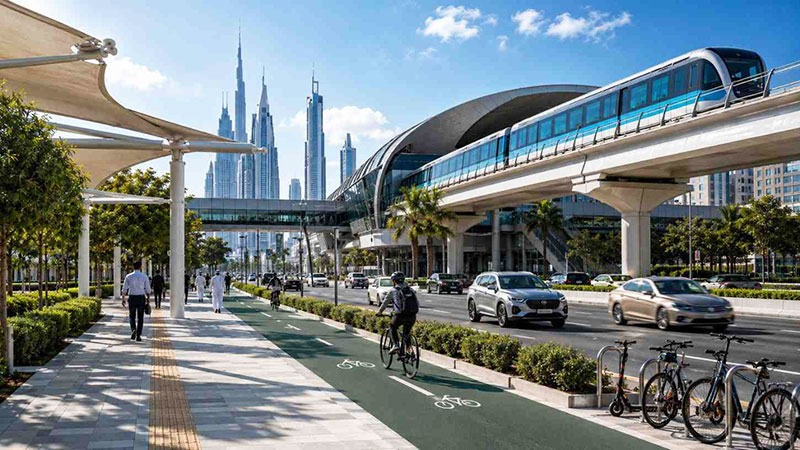 1.9 Million Passengers Use Public Transport, Shared Mobility, and Taxis in Dubai Every Day