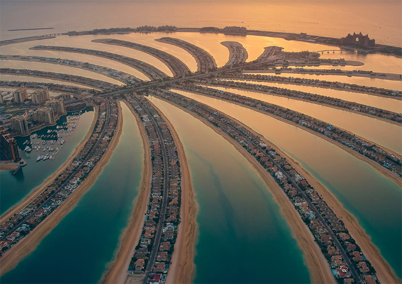 مشروع نخلة جميرا في دبي