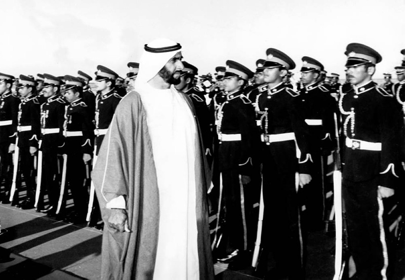المغفور له الشيخ زايد بن سلطان آل نهيان، طيّب الله ثراه