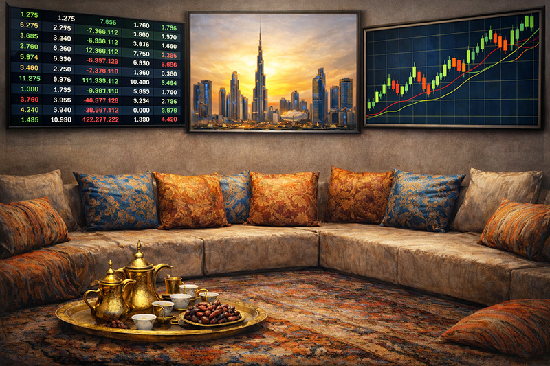تداول الأسهم في الإمارات