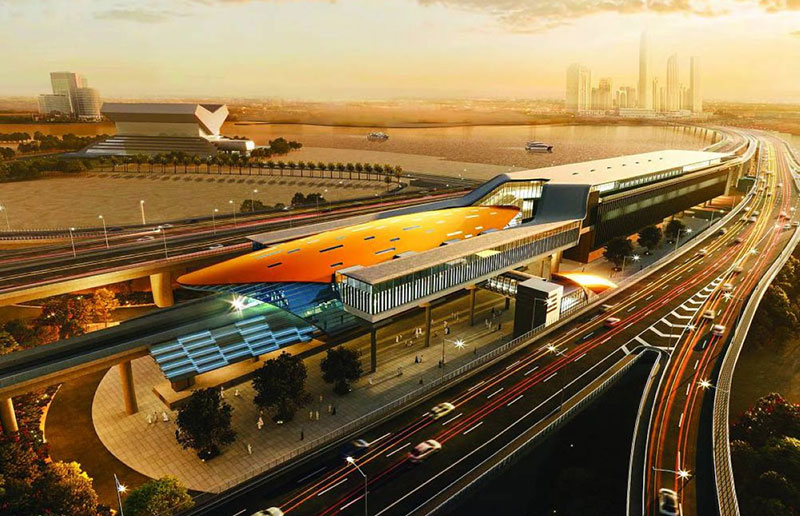 الخط الذهبي لمترو دبي يوجه بوصلة التطوير العقاري نحو فرص جديدة