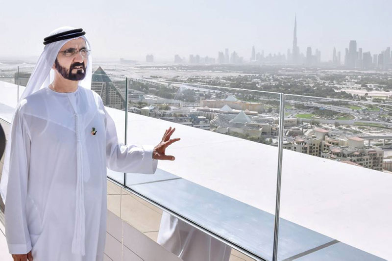 صاحب السمو الشيخ محمد بن راشد آل مكتوم، نائب رئيس الدولة رئيس مجلس الوزراء حاكم دبي «رعاه الله»