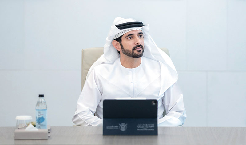 سمو الشيخ حمدان بن محمد بن راشد آل مكتوم، ولي عهد دبي نائب رئيس مجلس الوزراء وزير الدفاع رئيس المجلس التنفيذي لإمارة دبي