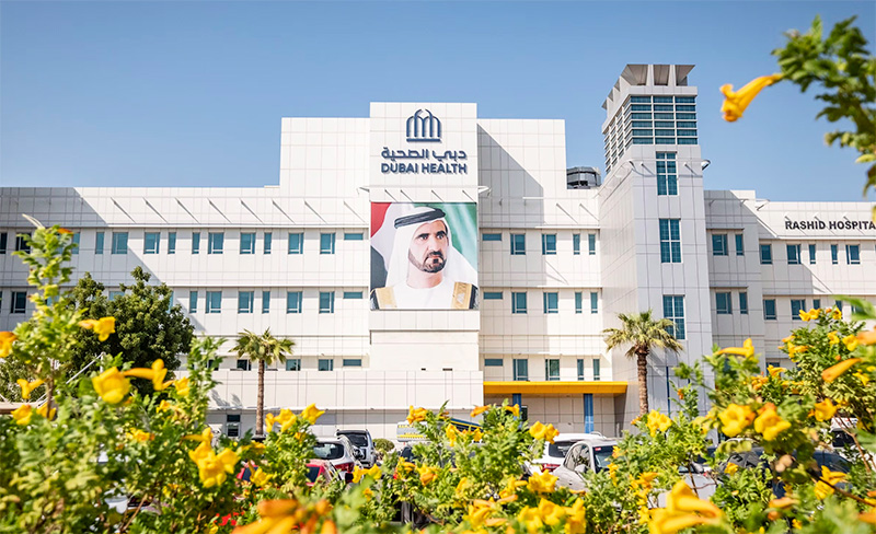 فقط في دبي: المريض اولا.. من باب المنزل إلى المستشفى