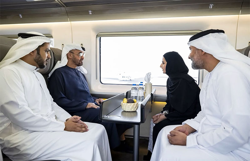 60 دقيقة بين أبوظبي ودبي.. قطار الاتحاد يطلق 10 رحلات يوميا